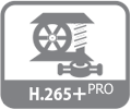 h.265+ PRO
