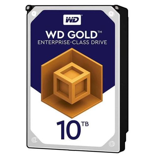 هارد دیسک اینترنال وسترن دیجیتال 10TB طلایی