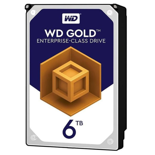 هارد دیسک اینترنال وسترن دیجیتال 6TB طلایی