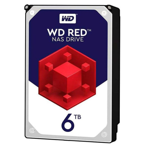 هارد دیسک اینترنال وسترن دیجیتال 6TB قرمز