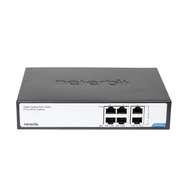سوئیچ شبکه PoE نتربیت مدل NGS-F1006P-C